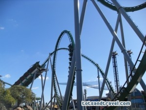 The Incredible Hulk coaster Universal Orlando Florida