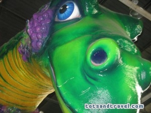 Mardi Gras museum floats in New Orleans