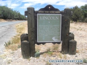 Entrance to Historic Lincoln, NM Entrance to Historic Lincoln, NM