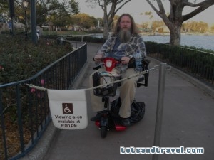 Wheelchair Fireworks Viewing